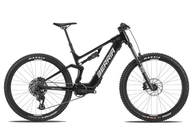 Berria Nexxen Max Essential E70 Psylo official black bicycle side view
