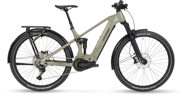 Stevens E-Inception TR 6.6.1 FEQ in Olive Grey; official illustration may differ