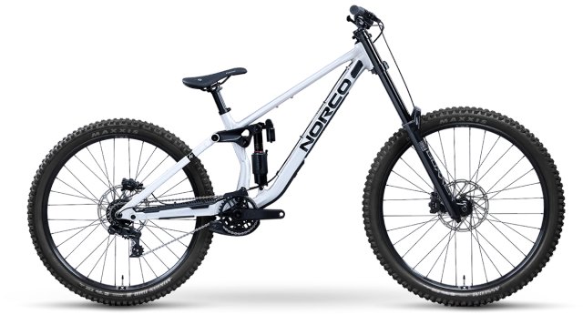 Norco Torrent DH A1 Raw Alloy Silver bicycle