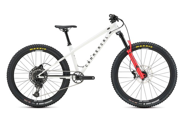 COMMENCAL META HT XS Pure White kids mountain bike, side view