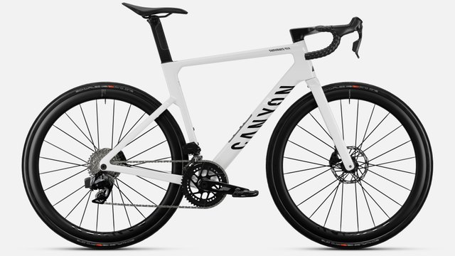 Canyon Endurace CF SLX 7 AXS 2027 in Crystal White