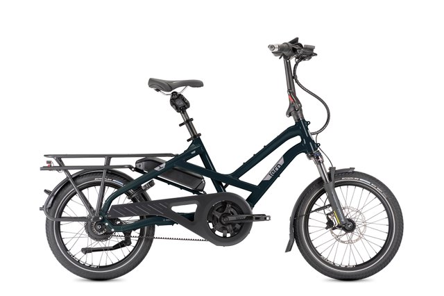 Tern HSD S00 Gen 2 electric cargo bicycle in Dark Blue