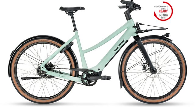 STEVENS E-Simeto LT Sage Green official side view