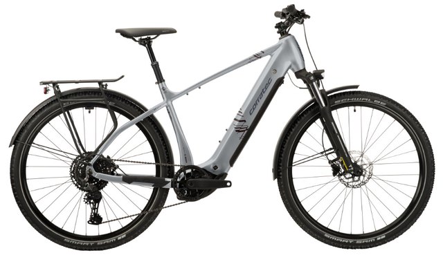 Corratec E-Power MTC PX7 Gent Light Silver, Dark Silver, Brown, side view