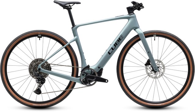 Cube Nulane Hybrid C:62 Race 400X in seagrey and black