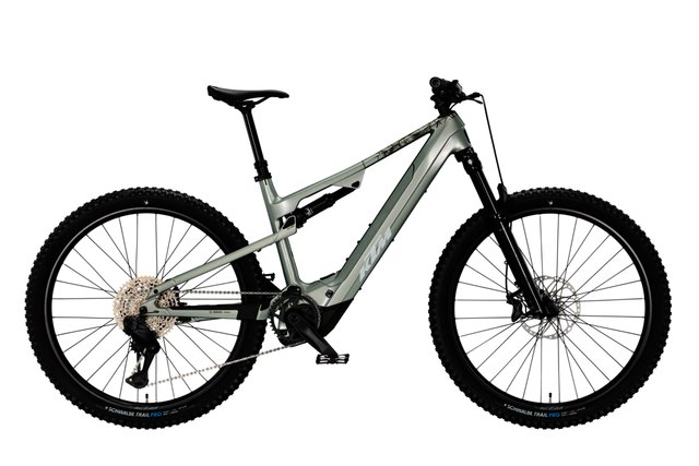 KTM MACINA LYCAN MASTER CX-R DI2 emerald-grey electric mountain bicycle