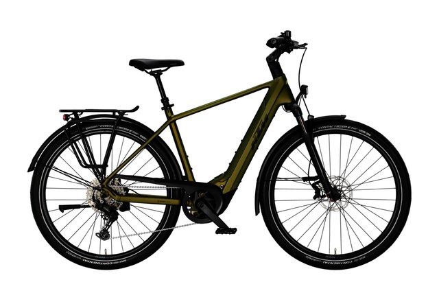 KTM Bikes MACINA GRAN 830 goblin green matt electric trekking bicycle