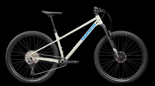 Norco Charger A2 Ash Grey mountain bike, side view