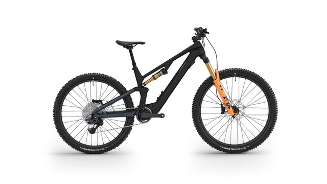 Conway RYVON 8.0 Full Suspension e-mountain bike in black and anthracite