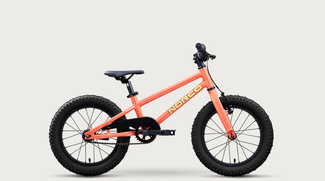 Norco Storm 16 Coaster in peach, side view