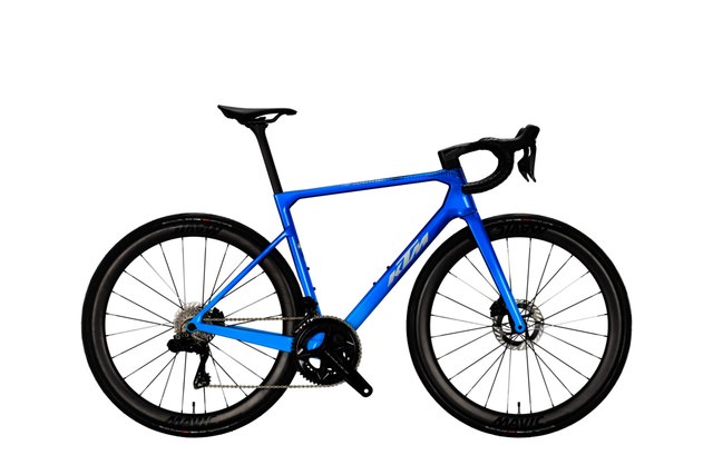 KTM REVELATOR ALTO PRESTIGE in Dodger Blue with silver and black details