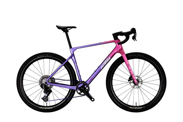 KTM Gravelator Prime Violet Pink gravel bicycle