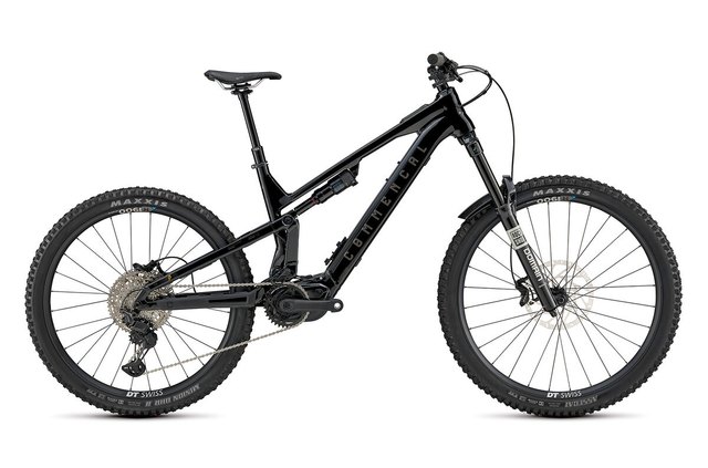 2027 COMMENCAL META POWER SX AVINOX RIDE in Pure Black, drive-side view