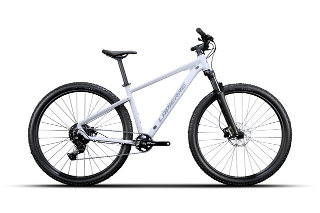 Lapierre Prorace 2.9 circular grey hardtail cross-country bicycle, side view