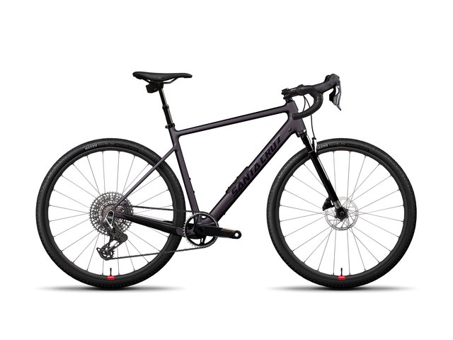 Santa Cruz Stigmata Force 1x AXS Rudy RSV in Matte Sour Grape, side view