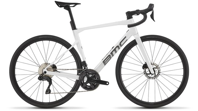 BMC Roadmachine TWO Metallic White road bike