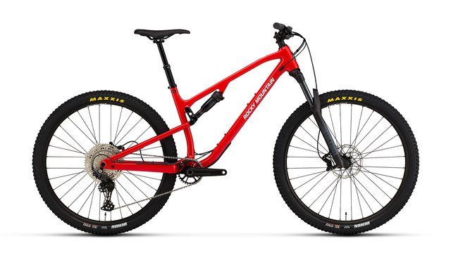 Rocky Mountain Element Alloy C1 red and white bicycle