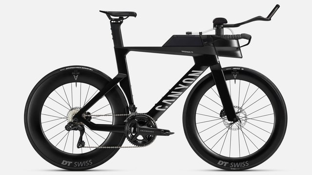 2026 Canyon Speedmax CF 8 Di2 Race in Black Mirage