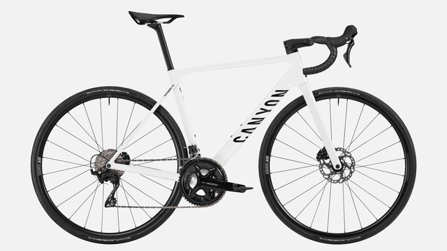 2026 Canyon Ultimate CF 7 in White with Shimano 105