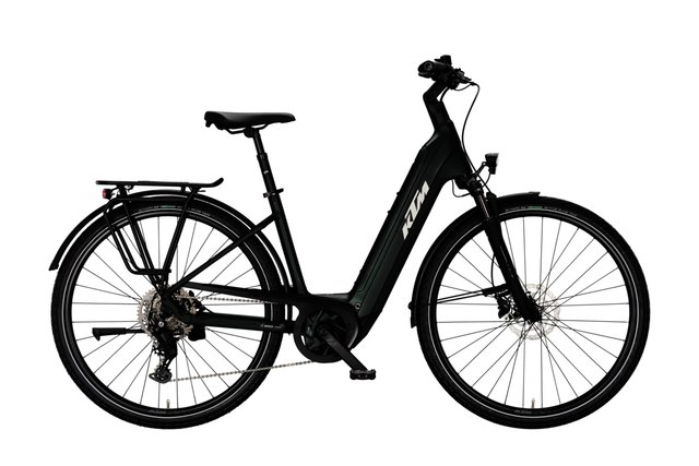 KTM MACINA TOUR P720 in smaragd black matt with silver