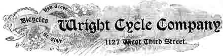 Wright Cycle Company logo