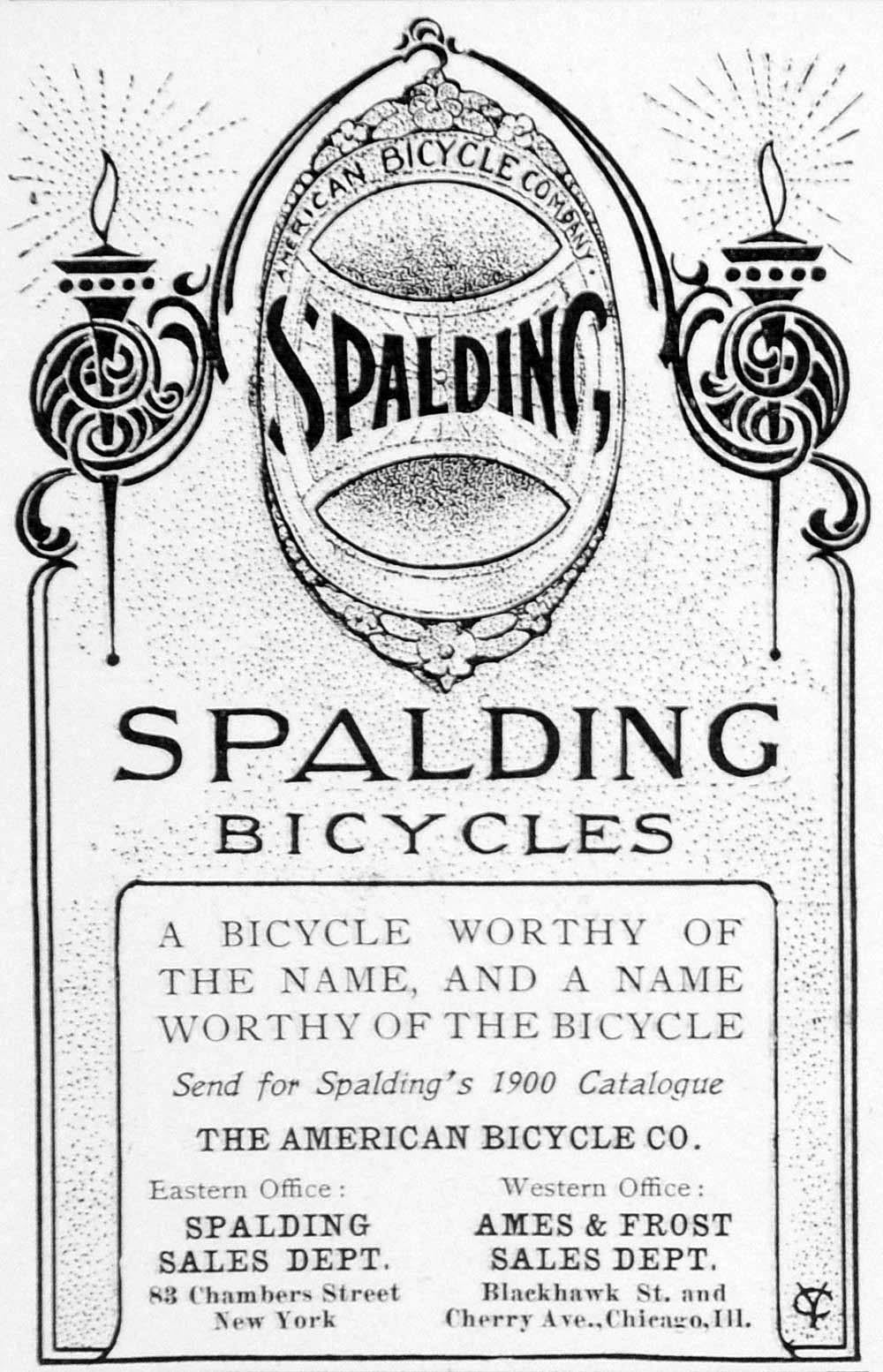 Spalding Bicycles logo