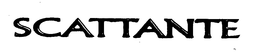 Scattante logo