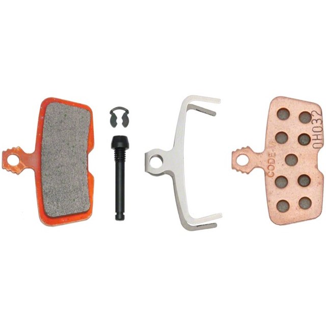 SRAM SRAM Large Sintered Disc Brake Pads. Manufacturer reference photo; color and size may vary.