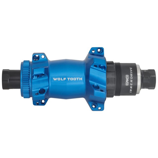 Wolf Tooth Components Road / Gravel Rear Hub - Straight Pull Centerlock. Manufacturer reference photo; color and size may vary.