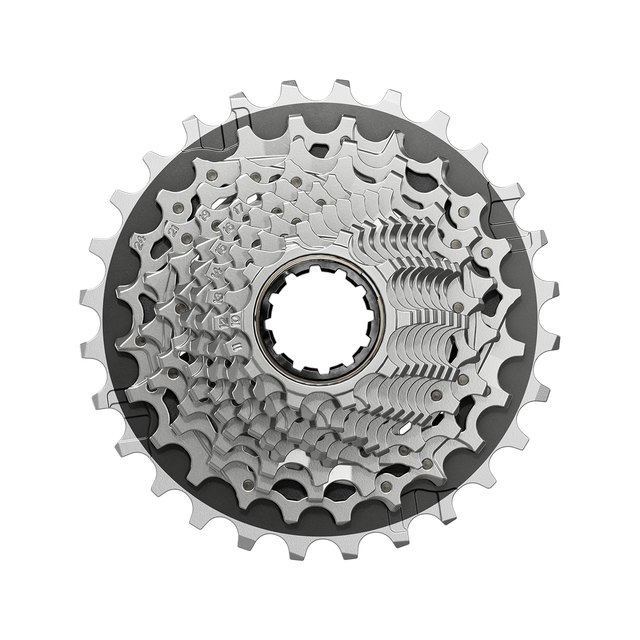 SRAM Force XG-1270 Cassette (CS-XG-1270-E1). Manufacturer reference photo; color and size may vary.