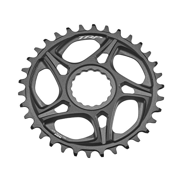 TRP TRP EVO 7 DH 32T Chainring. Manufacturer reference photo; color and size may vary.