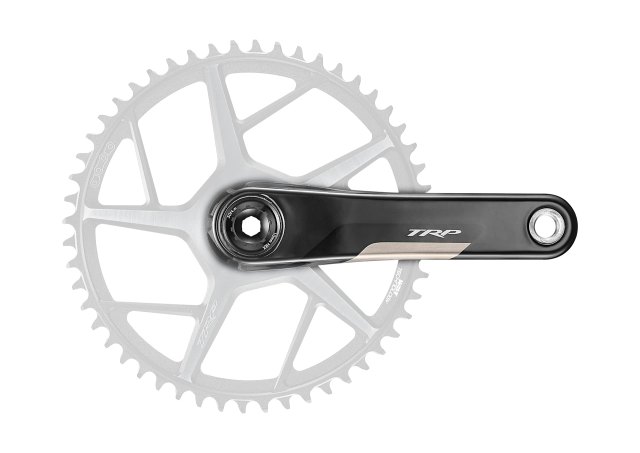 TRP TRP VISTAR Road Carbon Crankset, 30 mm Spindle. Manufacturer reference photo; color and size may vary.