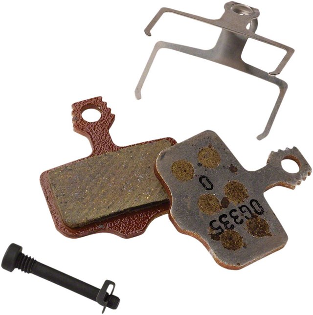 SRAM SRAM Small Organic Disc Brake Pads. Manufacturer reference photo; color and size may vary.