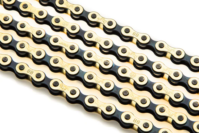 IZUMI CHAIN IZUMI-V Single-Speed Chain. Manufacturer reference photo; color and size may vary.