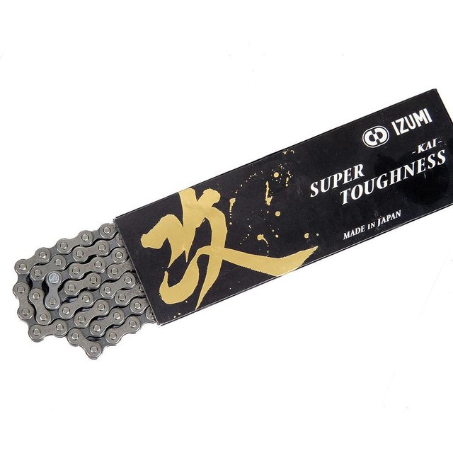 IZUMI CHAIN IZUMI-KAI Single-Speed Chain. Manufacturer reference photo; color and size may vary.