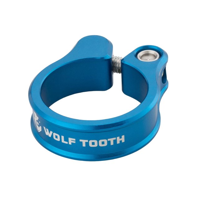 Wolf Tooth Components Seatpost Clamp. Manufacturer reference photo; color and size may vary.