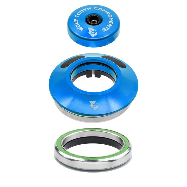 Wolf Tooth Components Wolf Tooth Premium IS52 Aero Headset for Semi-Internal Routing. Manufacturer reference photo; color and size may vary.
