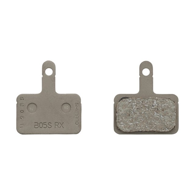 Shimano BP-B05S-RX Resin Disc Brake Pad without Fin product image.