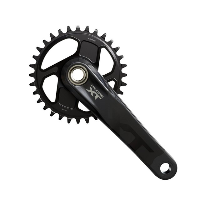 Shimano DEORE XT FC-M8200 Crankset. Manufacturer reference photo; color and size may vary.