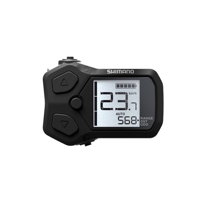 Shimano Shimano SC-EN500 Cycle Computer with Assist Switch. Manufacturer reference photo; color and size may vary.