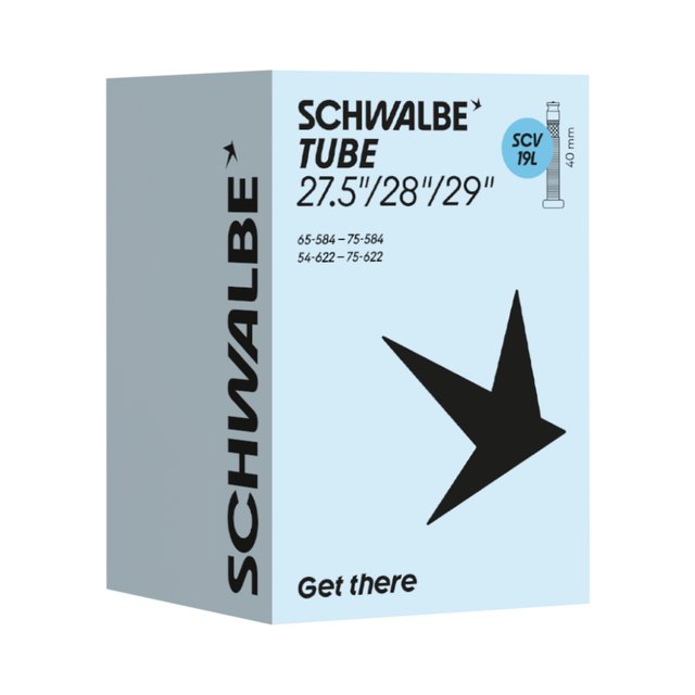 Schwalbe Tube 19L Bicycle Inner Tube, article 10465904, SCV19L,40mm
