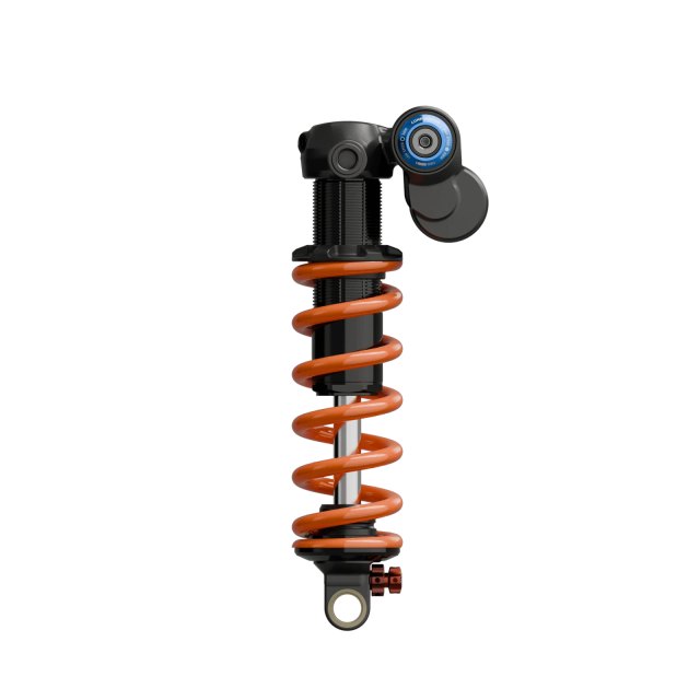 Fox DHX2 Factory 225 x 75 mm Coil Shock. Manufacturer reference photo; color and size may vary.