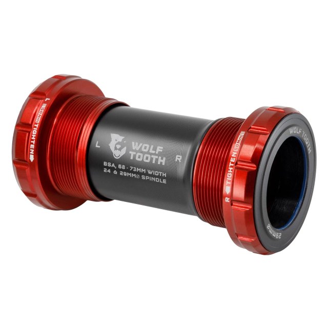 Wolf Tooth Components BSA Bottom Bracket. Manufacturer reference photo; color and size may vary.