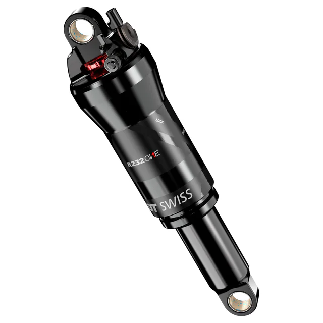 DT Swiss DT Swiss R 232 ONE 210 × 55 mm Remote Rear Shock. Manufacturer reference photo; color and size may vary.