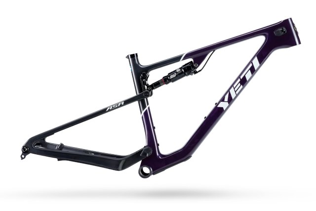 Yeti ASR TURQ Carbon Frame. Manufacturer reference photo; color and size may vary.