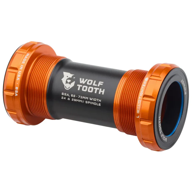 Wolf Tooth Components BSA Bottom Bracket. Manufacturer reference photo; color and size may vary.