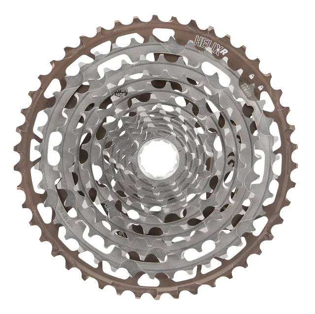 e*thirteen Helix Race 11-Speed Cassette. Manufacturer reference photo; color and size may vary.