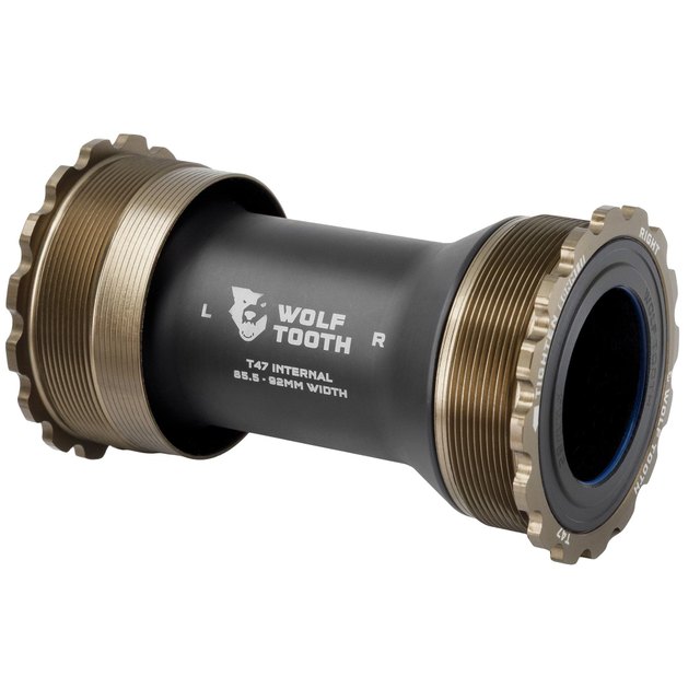 Wolf Tooth Components T47 Internal Bottom Bracket. Manufacturer reference photo; color and size may vary.