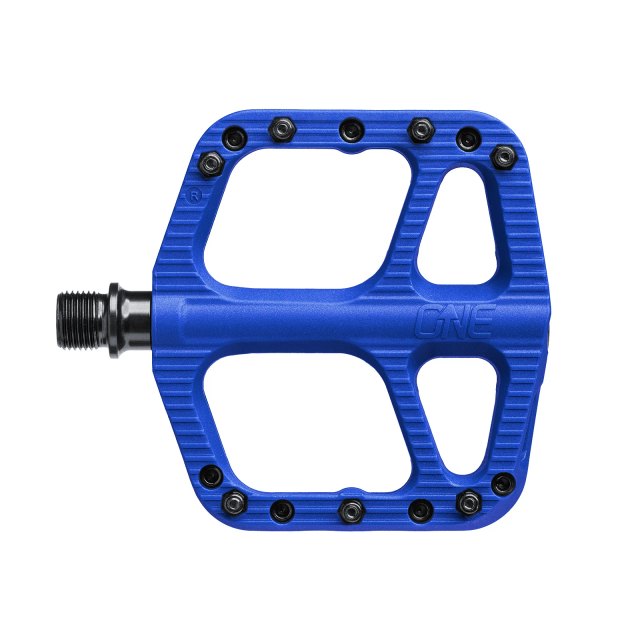 OneUp Components Small Composite Flat Pedal. Manufacturer reference photo; color and size may vary.