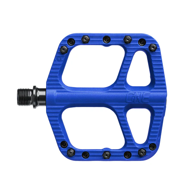 OneUp Components Small Composite Flat Pedal. Manufacturer reference photo; color and size may vary.